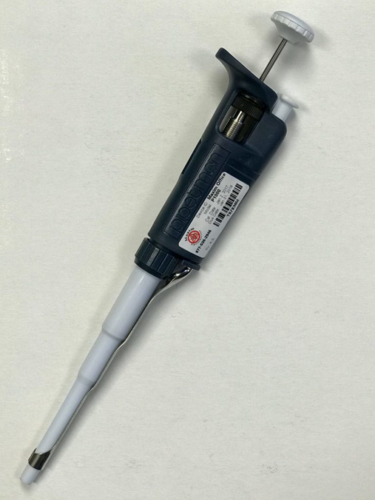 Refurbished Gilson Pipetman® 1001000ul Large Button