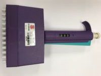 Refurbished Labsystems Finnpipette 50-300ul 12-channel Purple
