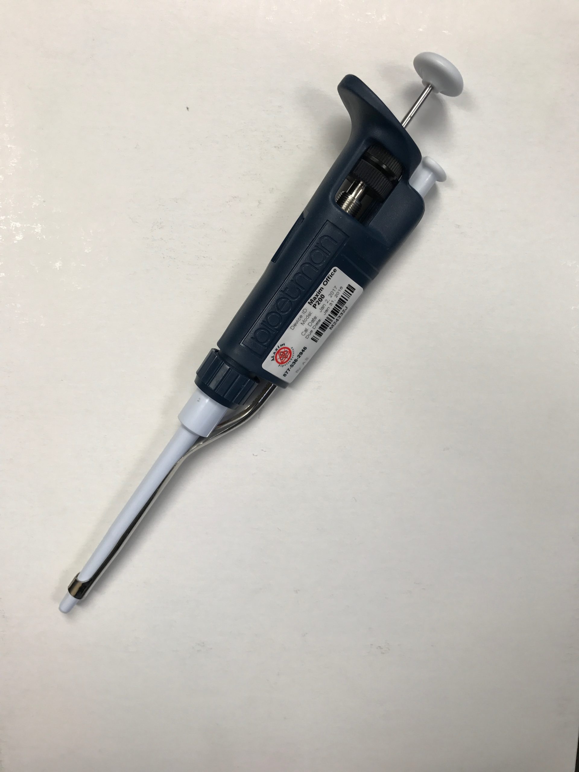 gilson microman pipette calibration