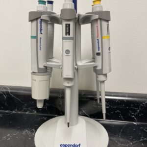 Eppendorf Research® Plus Single Channel Pipettes, adjustable, Set with stand